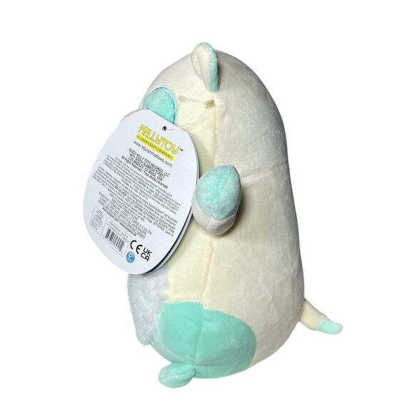 Squishmallows HugMees Belana Cow Furry Belly 10" - NWT - 2021 Easter HM10 #579 - Picture 5 of 7